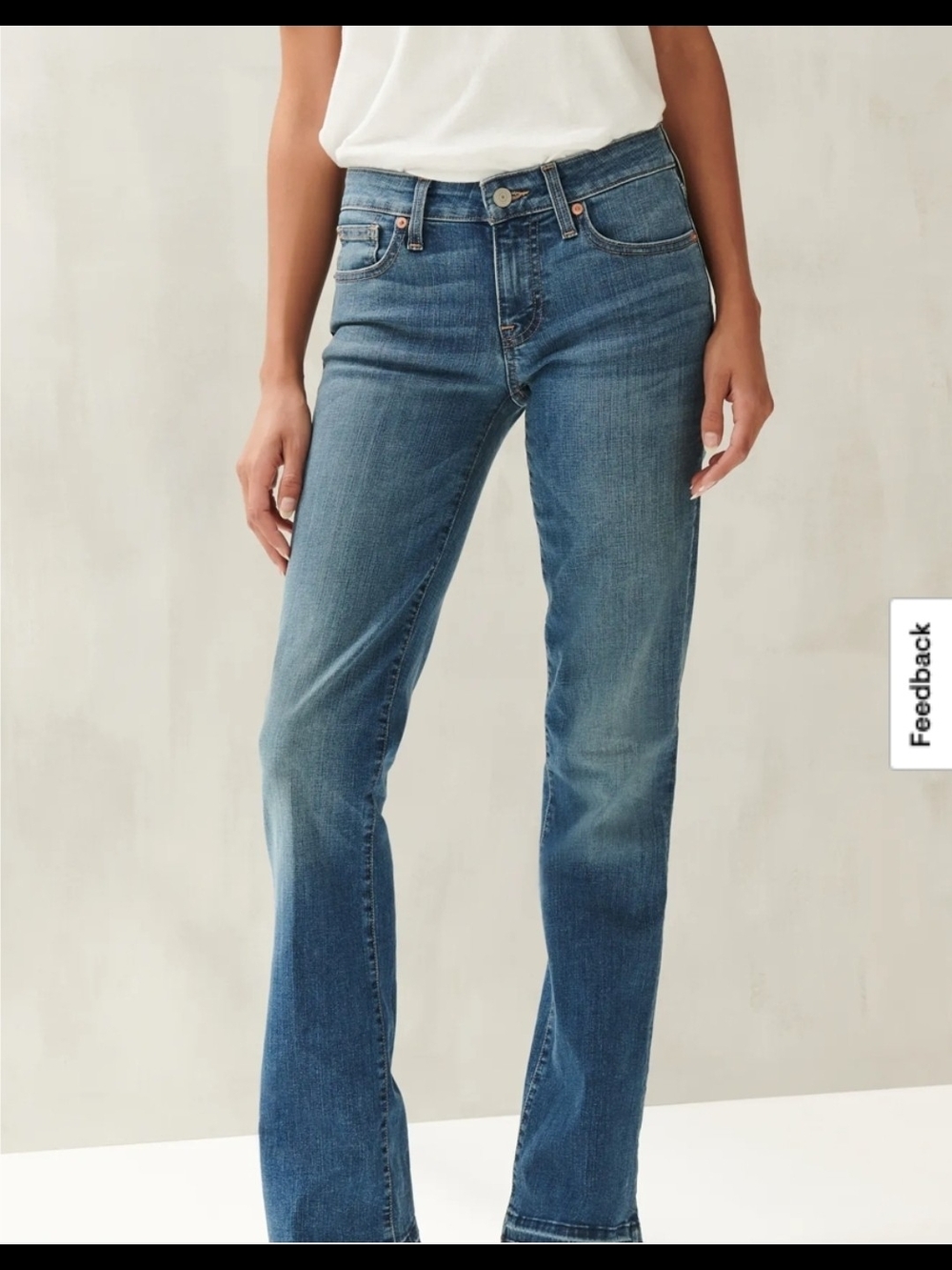 Lucky Brand Women's Low-Rise Boot Cut Lolita Jeans - Blue 14/32R